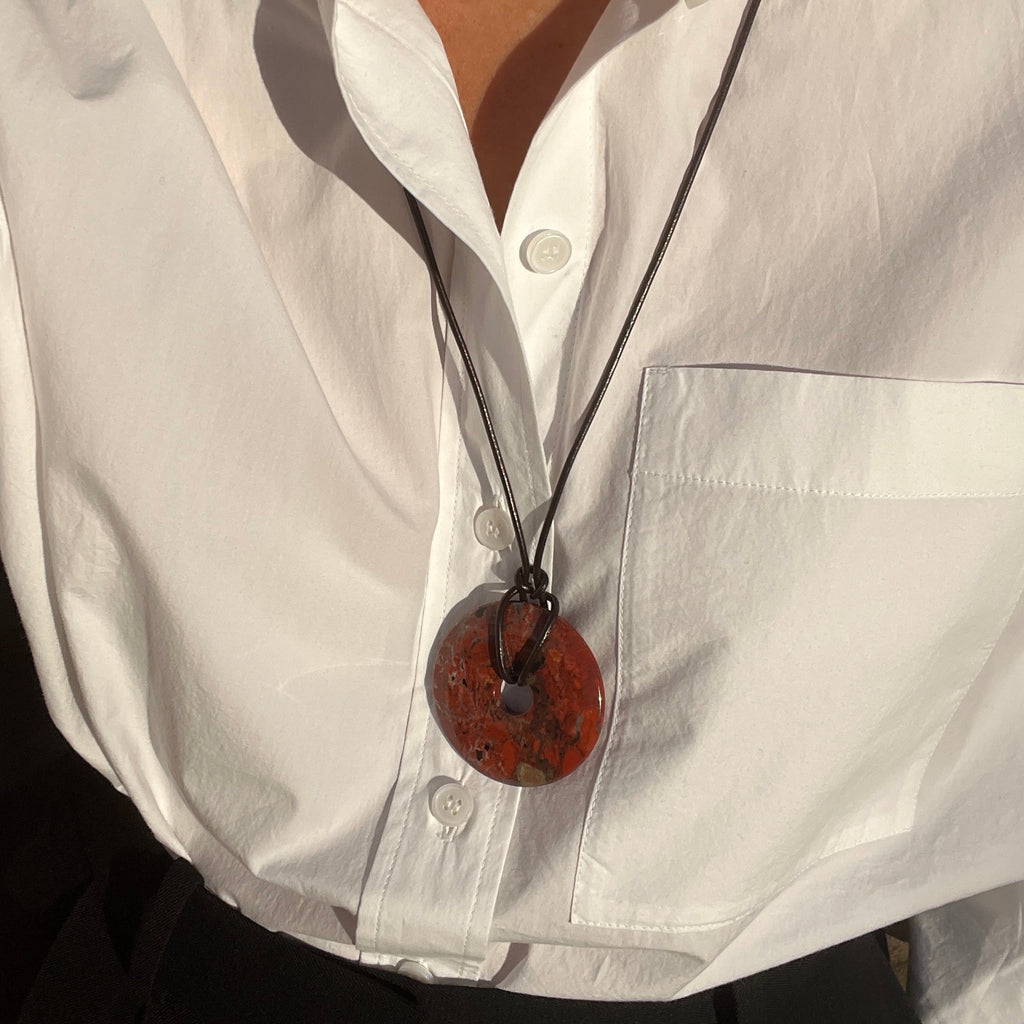 Multicolor Jasper Pendant