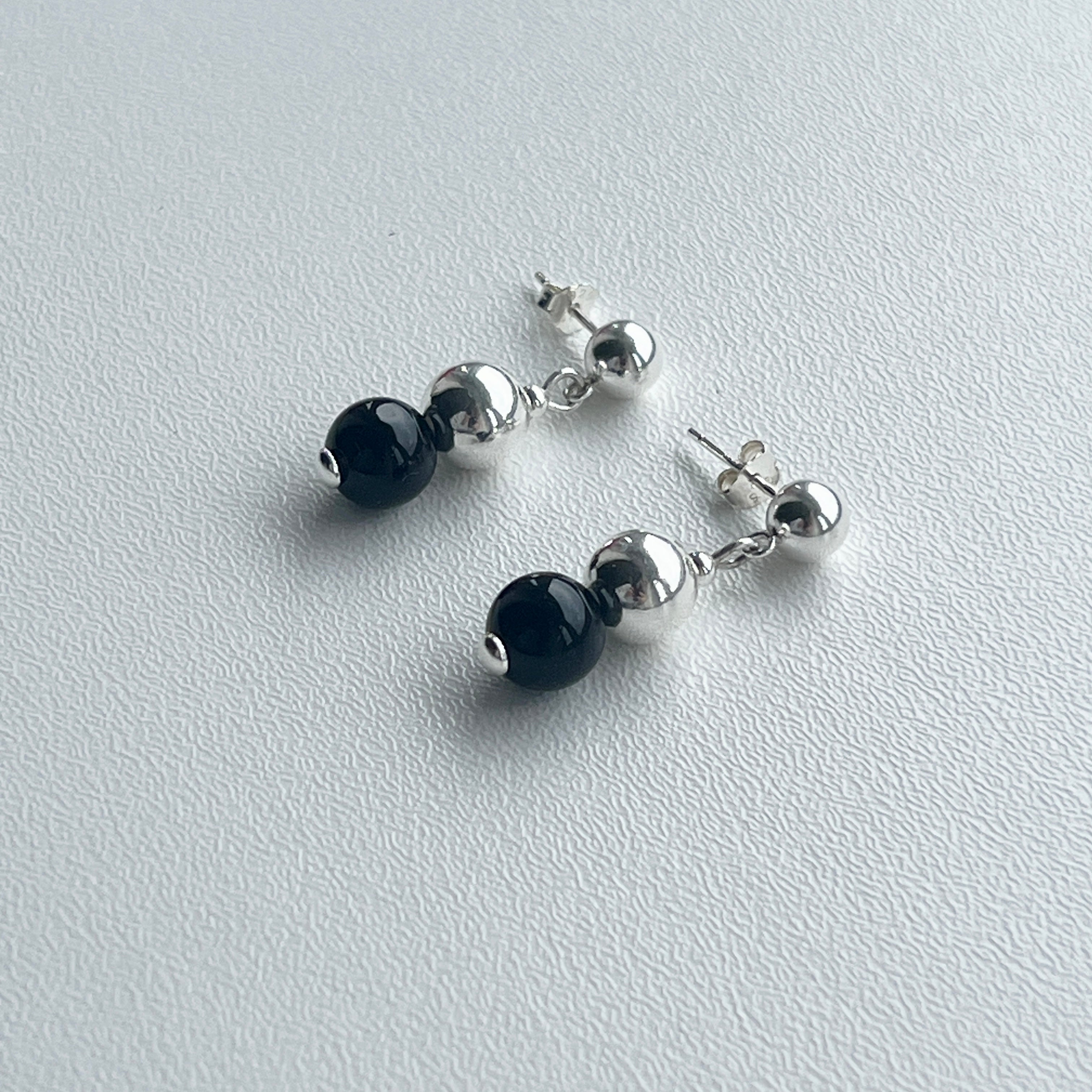 Black Onyx Earrings